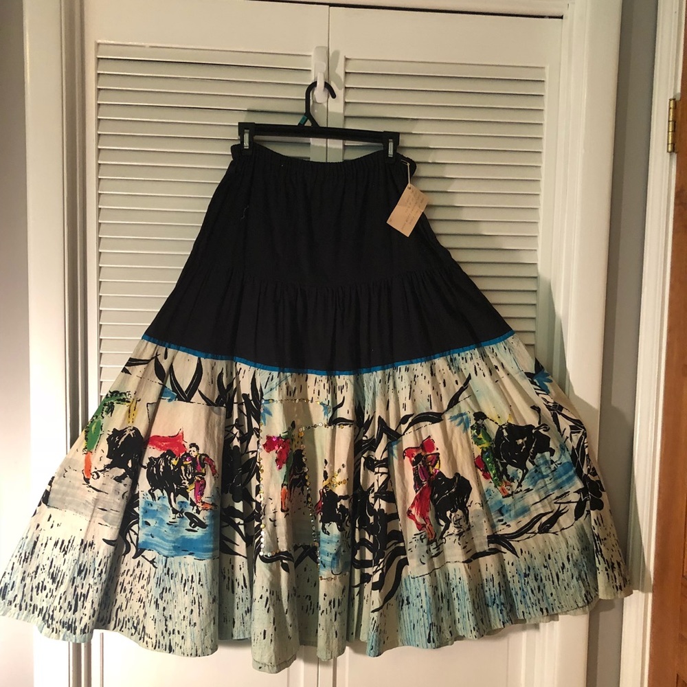 SO FUN-TASTIC One Of A Kind Fiesta Skirt